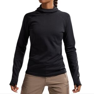 Arc'Teryx Motus AR Hoody Hike Outdoor Womens S Gorpcore Granola Pullover Black